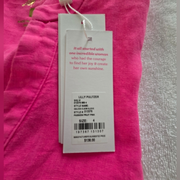 Lilly Pulitzer Mialeigh Elbow Top - Picture 5 of 5